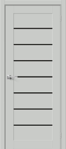 Браво-22 Black Shine Grey Silk