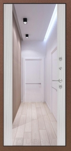 Термо Магнит с Зеркалом Максимум - Сандал белый