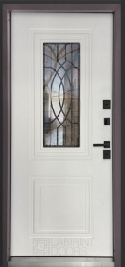 СИЯНА термо со стеклом Коричневая 8019