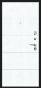 Граффити-1 Инсайд Букле черное/Snow Art