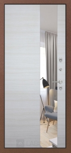 Термо Магнит с Зеркалом - Акация светлая горизонтальная