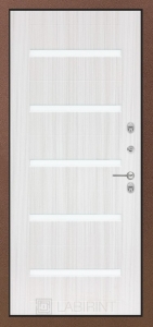 Термо Магнит 01 - Сандал белый, стекло белое