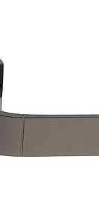 Ручка на квадратной накладке A-533 ВH Черный никель