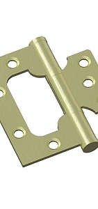 Петля без врезки стальная 2ВВ 75*63*2,5 GM МатЗолото