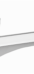 Ручка 603 NCW\PC Белый \ хром 