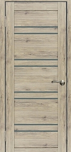 D28 Рустик пепельный,стекло бронза