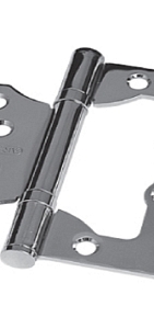 Петля накладная Arsenal 100х75х2,5 2BB РС хром блестящий