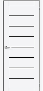 Браво-22 White Silk,Black Shine