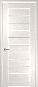 ЛУ-22 Беленый дуб, стекло лакобель белое