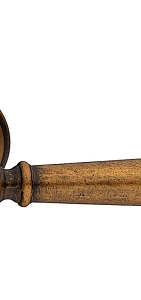 Ручка на круглой накладке A-412 АВВ Античная бронза