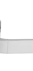 Ручка на квадратной накладке A-533 HH Хром блестящий