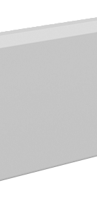 Плинтус эмаль ivory h70 прямой