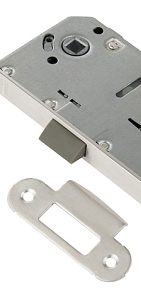 Защелка пластиковая под с/у PALIDORE 2050 SILVER серебро