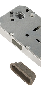 Защелка магнитная пол с/у L3090 SILVER  серебро