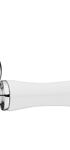 Ручка на круглой накладке A-410 PС Хром блестящий