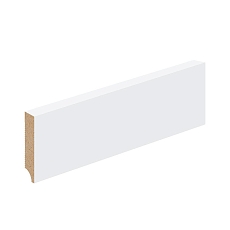 Плинтус S-70.16 White Silk