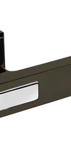 Ручка на квадратной накладке 291 ВН Черный никель