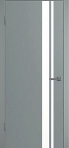 СКАЙ-9 Серая эмаль,стекло белое лакобель