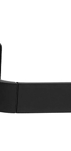 Ручка на квадратной накладке A-533 BLACK Черный