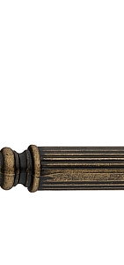 Ручка на круглой накладке A-411 АВВ Античная бронза