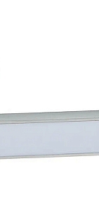 Ручка на квадратной накладке A-532 SILVER Серебро матовое