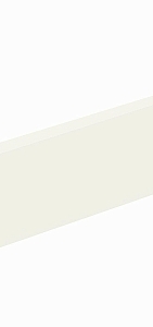 Плинтус №4, Эмаль Белая, 80*2070*16