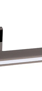 Ручка на квадратной накладке A-529 ВH Черный никель