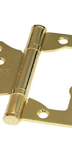 Петля накладная Arsenal 100х75х2,5 2BB SB золото матовое