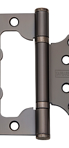 Петля накладная Arsenal 100х75х2,5 2BB GRAFIT графит