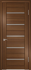 ЛУ-22 Темный орех,стекло белое