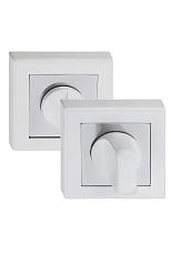 Завертка сантехническая на квадратной основе OLS WPC белый/хром